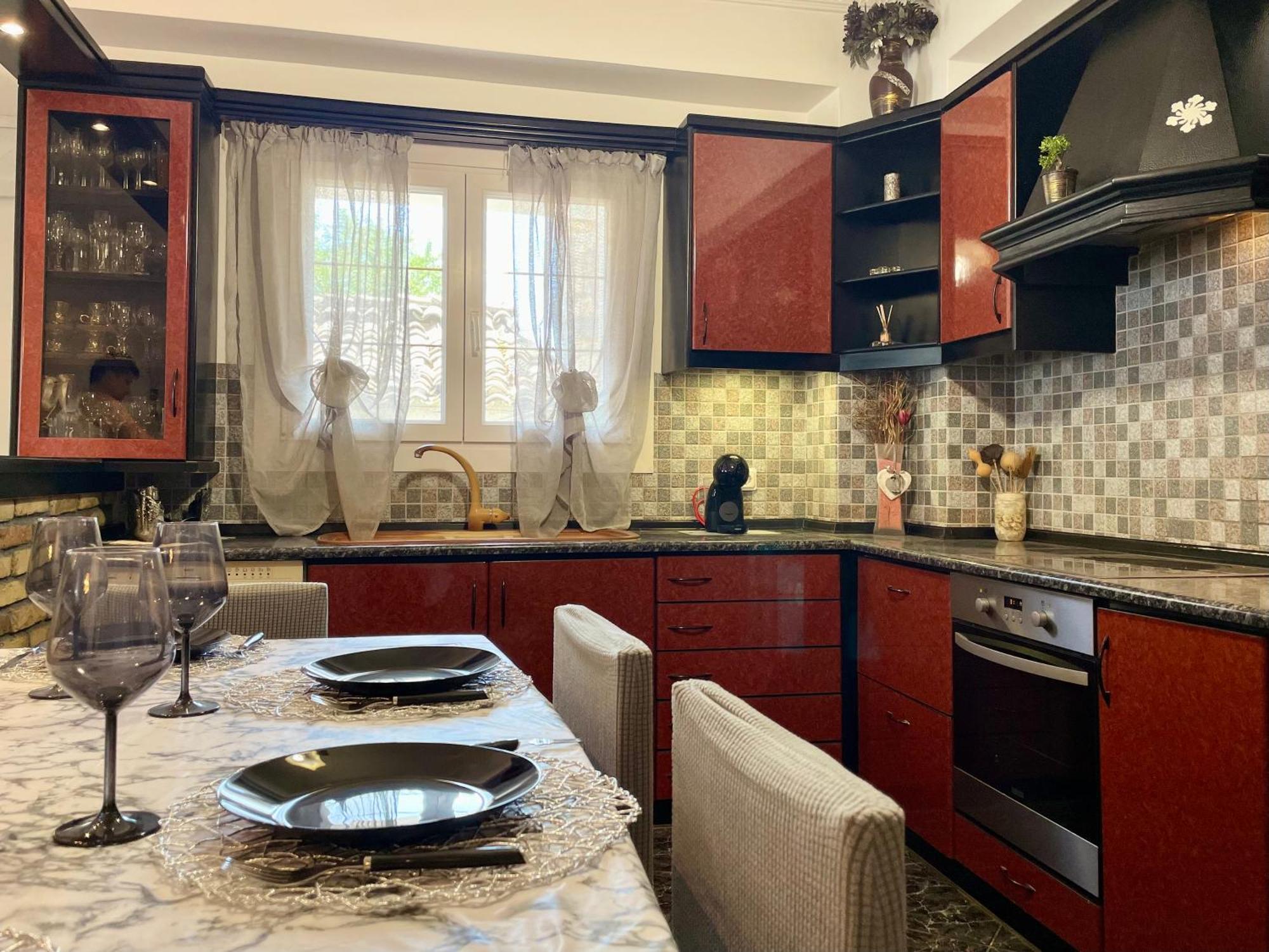 Mary'S House With Panoramic View Villa Agioi Deka  ภายนอก รูปภาพ