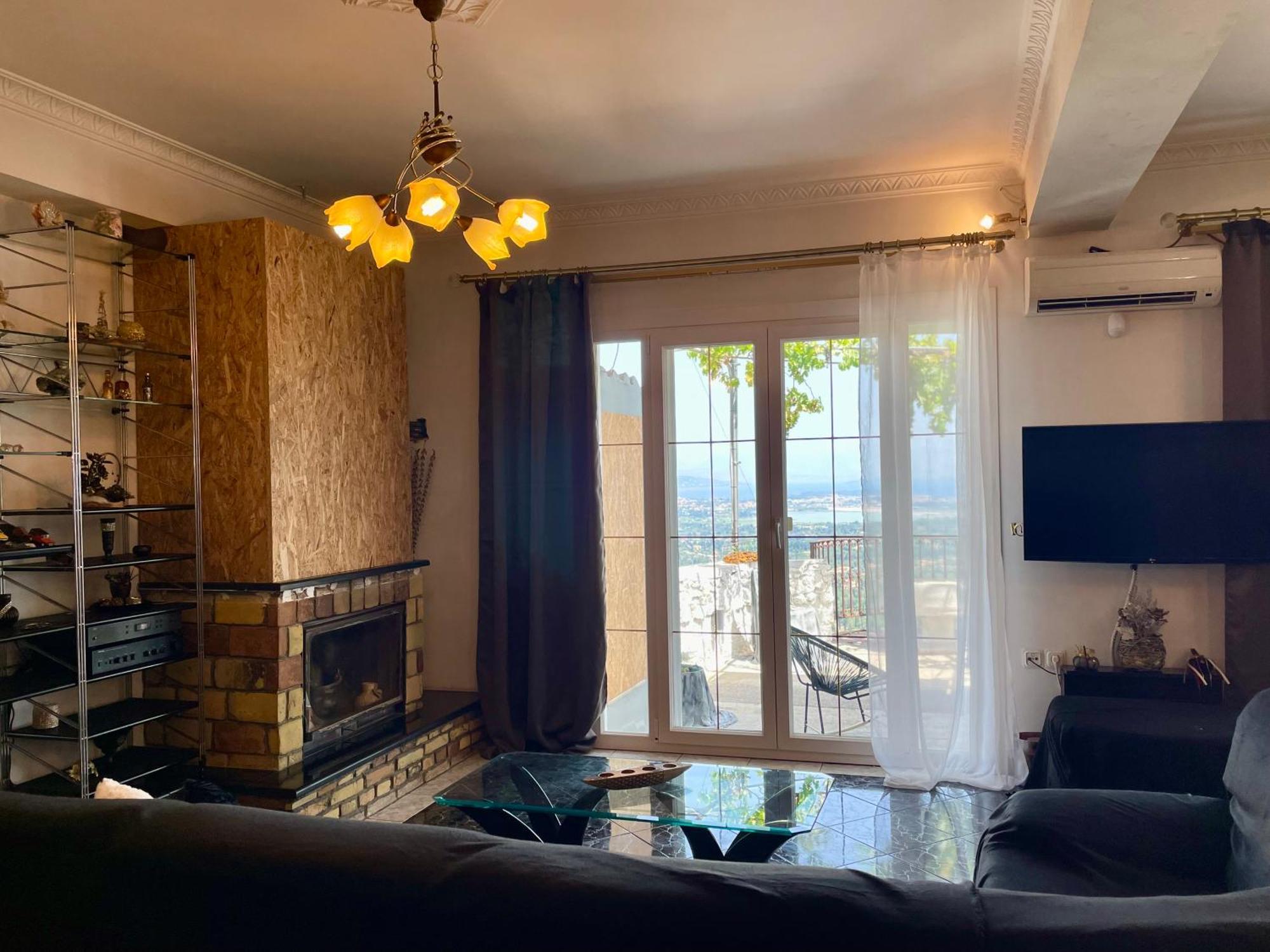 Mary'S House With Panoramic View Villa Agioi Deka  ภายนอก รูปภาพ