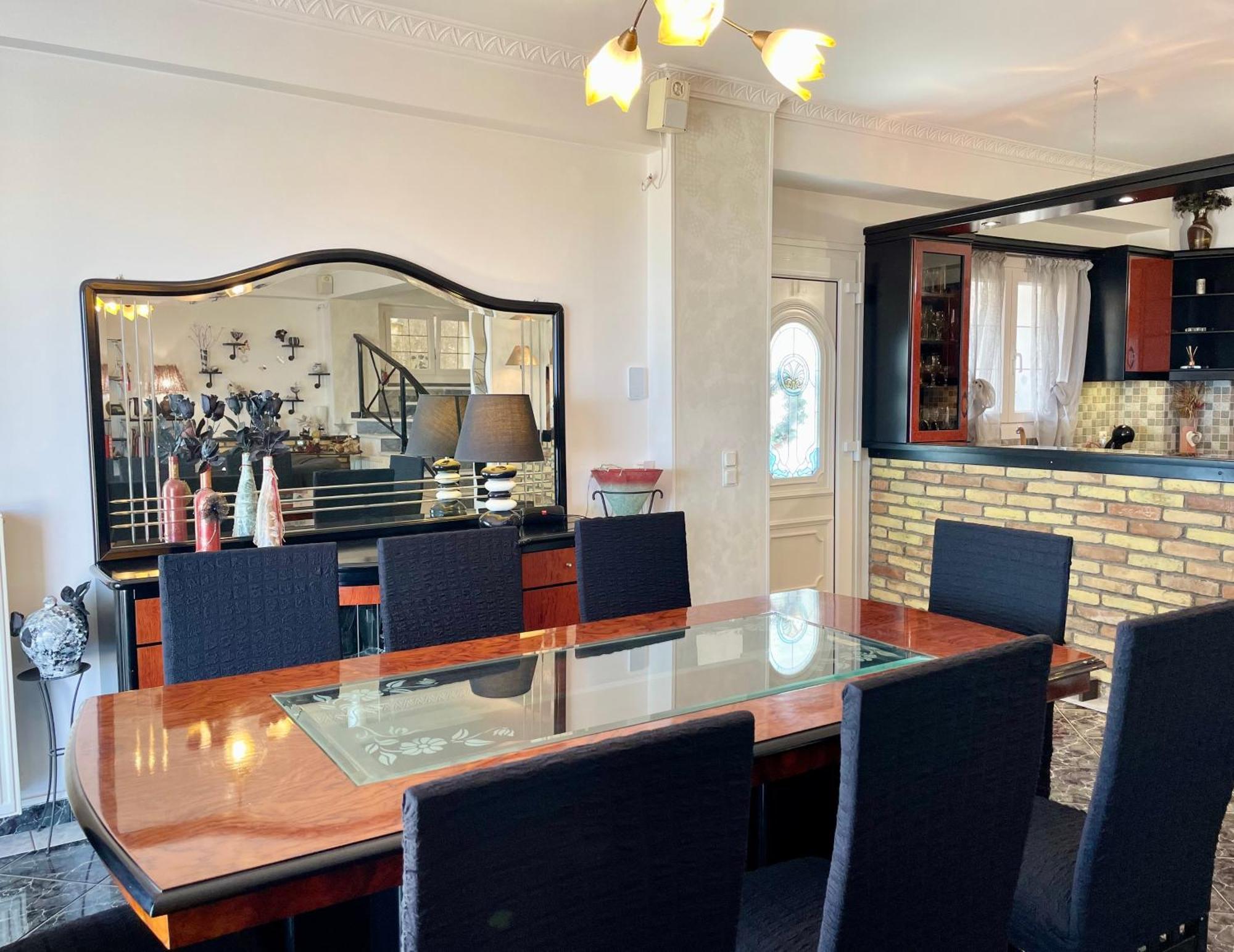 Mary'S House With Panoramic View Villa Agioi Deka  ภายนอก รูปภาพ
