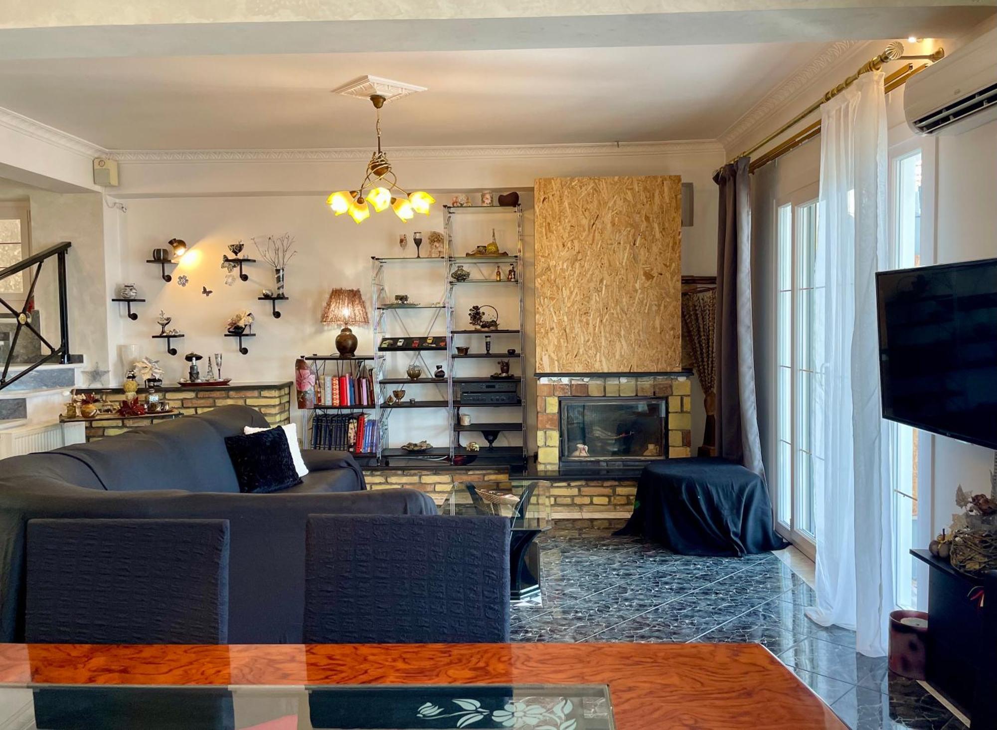 Mary'S House With Panoramic View Villa Agioi Deka  ภายนอก รูปภาพ
